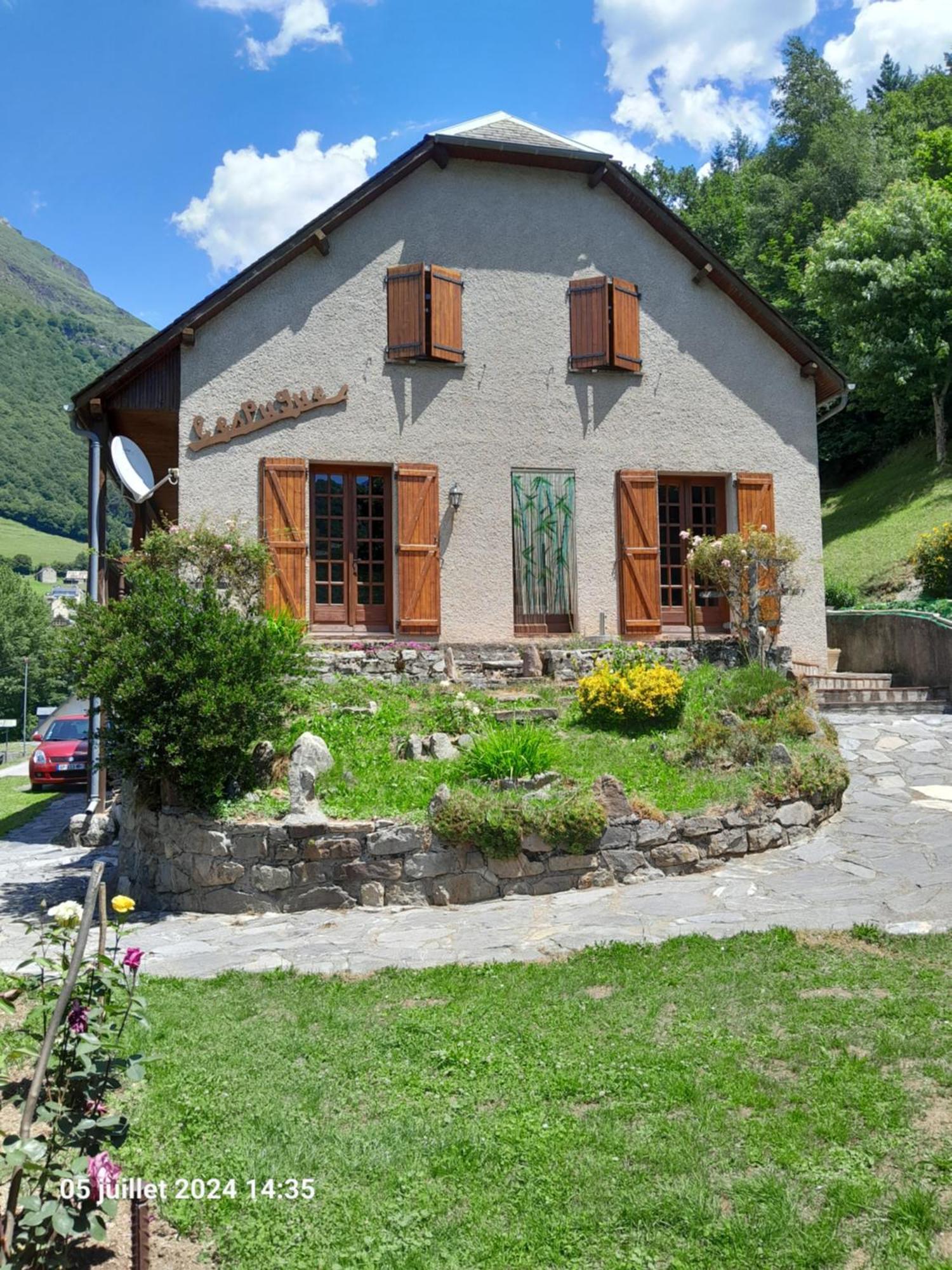Ferienwohnung L'Espugue Gèdre Exterior foto